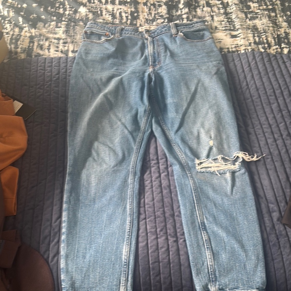 Abercrombie & Fitch Light Blue Denim Jeans